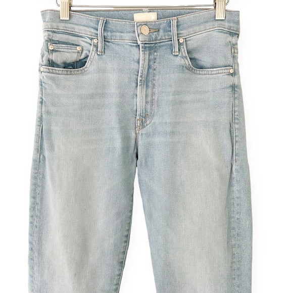 Mother • The Insider Crop Step Fray in Fresh Catch - Picture 13 of 15